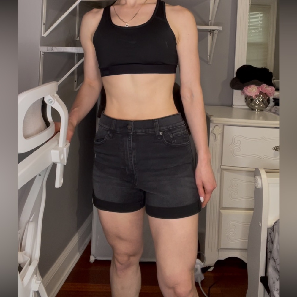 Black shorts